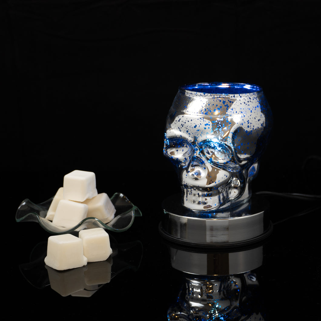 Wax Warmer - Blue Skull